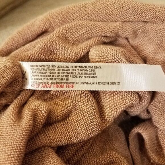 Free People Intimately Pink knit turtleneck sz XS - Picture 7 of 8